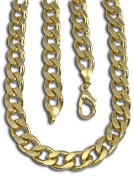 Corrente masculina grossa folheada a ouro!!!
